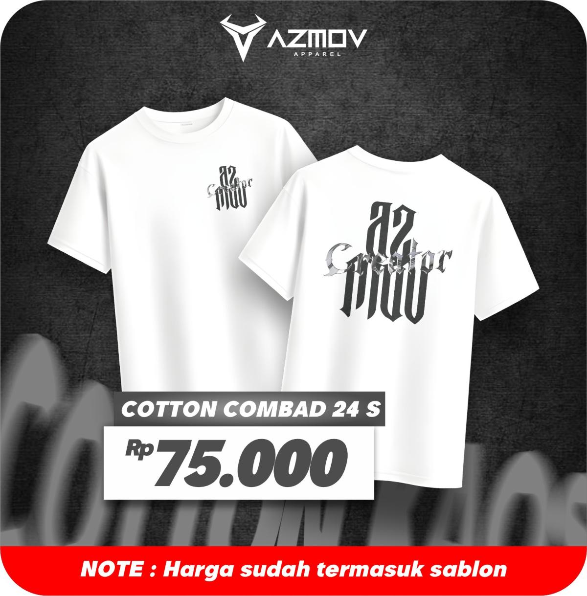 KAOS COTTON PENDEK